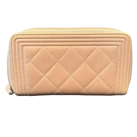 Chanel Boy Small Zip Around Wallet - Picture 4 of 11